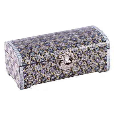 Auspicious Pattern Two-Tier Jewelry Box (Left Side) - Park In-ho Artwork