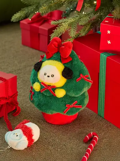 BT21 CHIMMY Mini Petit Holiday Tree Plush