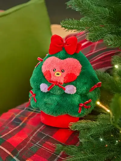 BT21 TATA Minini Petit Holiday Tree Plush