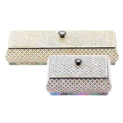 Cloisonné (Diamond) Top Business Card and Pen Case Set - Park In-ho