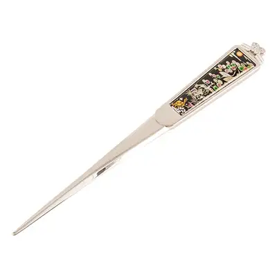 Premium Mother-of-Pearl Letter Opener (Jical) - Ten Symbols of Longevity