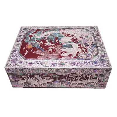 Ten Symbols of Longevity (Red) Document Box - Park In-ho Artwork