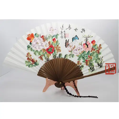 合竹扇-芍藥 — 1
