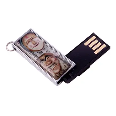 Natural Mother-of-Pearl Swing USB Memory (02_Hahoe Mask)-8G