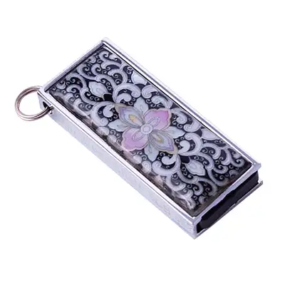 Natural Mother-of-Pearl Swing USB Memory (Daencho Pattern)-4G