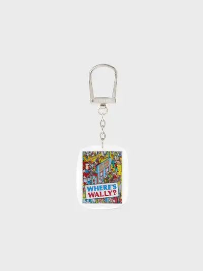 Colle X Where's Wally? Photo Acrylic Keyring