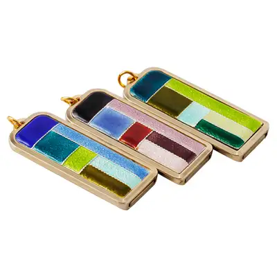 Pojagi Pattern Cloisonné USB (8GB, 16GB)