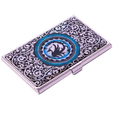 Natural Abalone Business Card Case (10_Samjokoh 1)