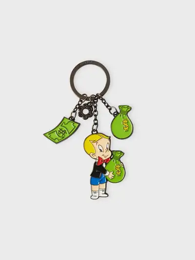 Colle X Rich Rich Metal Keyring