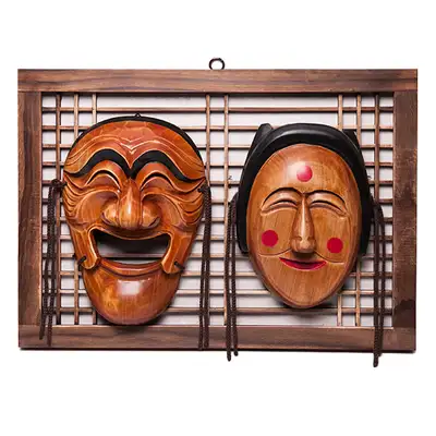 Hahoe Mask Frame Large