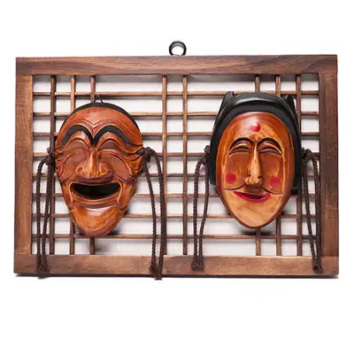 Hahoe Mask Frame Small