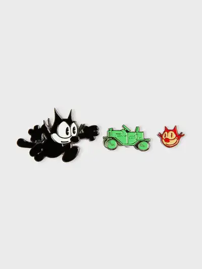 Colle X Felix the Cat Metal Sticker Set VER.2