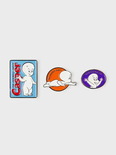 Collé X Casper Metal Stickon Set