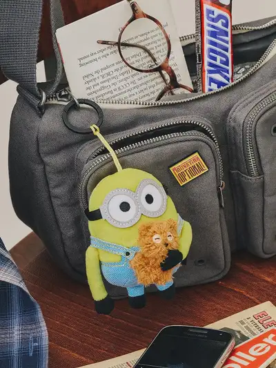 Colle X Minions Bob Plush Keyring