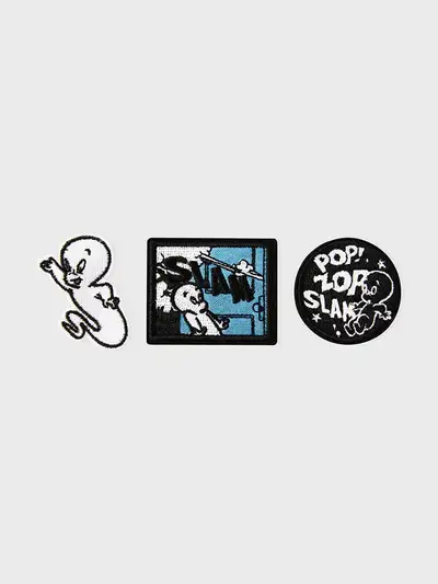 Cølle X Casper Woven Patch Sticker Set