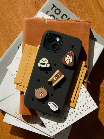 Camel X Line Friends Silicone Stickon Set