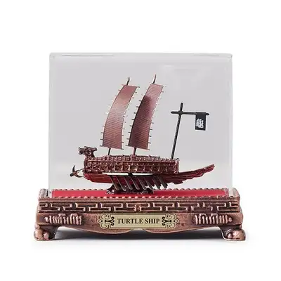 Traditional Craft Decoration Geobukseon Bronze Casting Small Size