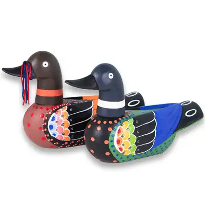 Dancheong Goose Set Small - New Traditional Duck Set Foreign Gift