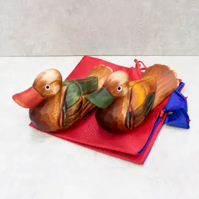 Saekdong Wooden Duck (Small) Traditional Duck Set - Foreign Gift