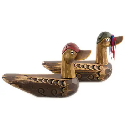 Traditional Wedding Geese Set (Medium, Small) - Traditional Duck Set - Foreign Gift