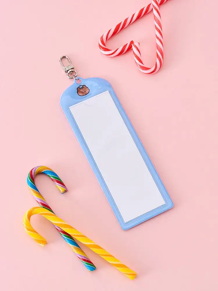 LINE Friends Bunny Mini Theme Park Photo Keyring — 2