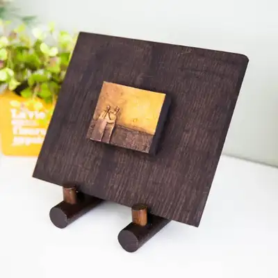 Lovers' Back View Print Frame - Kim Dong-heon Artwork