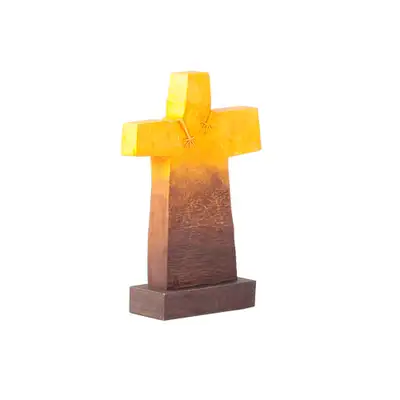 Cross (Double-Sided) Medium - Kim Dong-Heon Artwork