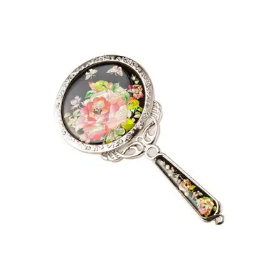 Mother-of-Pearl Princess Hand Mirror - Rose
