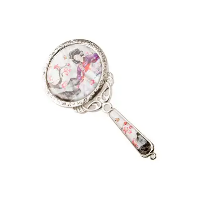 Abalone Shell Princess Hand Mirror - Hwang Jin-i