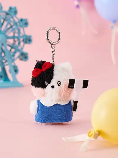 Line Friends Jenni Minini Theme Park Mini Minini Costume Keyring