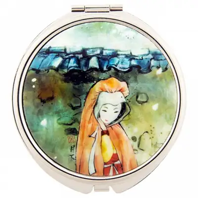Natural Mother-of-Pearl Hand Mirror (Moonlight Woman)