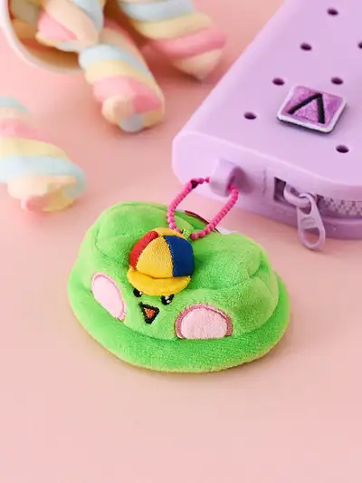 LINE FRIENDS Renny Minini Theme Park Mini Hat Keyring