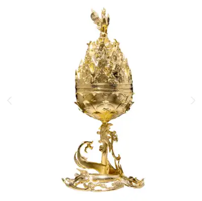 Baekje Bronze Incense Burner Large Full-Size Replica National Intangible Cultural Property Work
