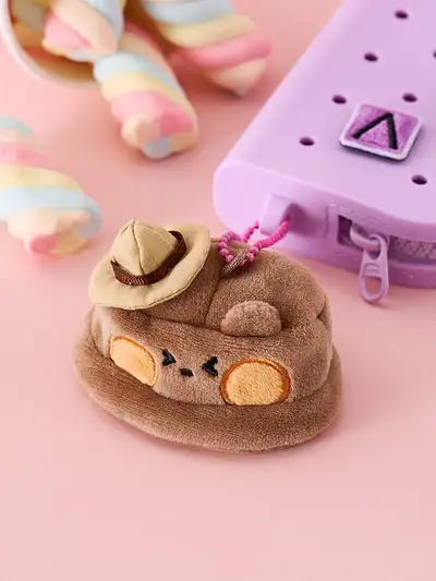 LINE Friends Bruni Mini Mini Theme Park Mini Mini Hat Keyring