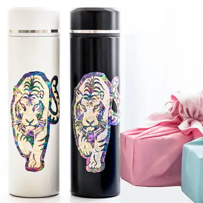 Joongang Craft Hall Stainless Shell Inlay Tumbler Tiger 500ml Nakseon Lacquerware