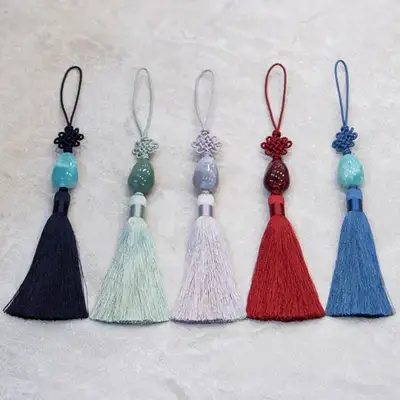Premium Decorative Tassel (Gemstone)