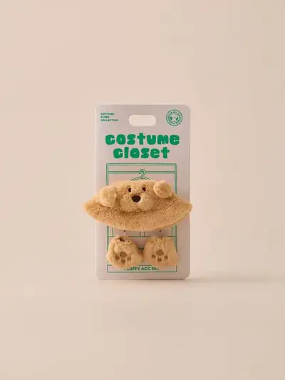 BT21 BABY Fluffy Costume Closet Retriever Bucket Hat Set