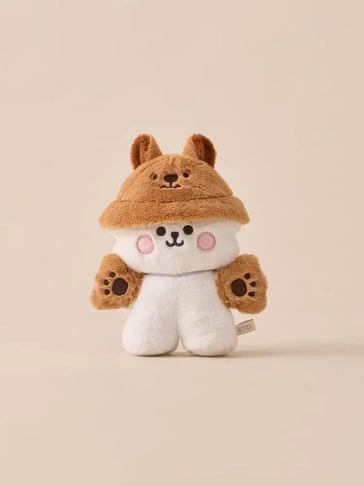 BT21 BABY Fluffy Costume Closet Quokka Bucket Hat Set — 2