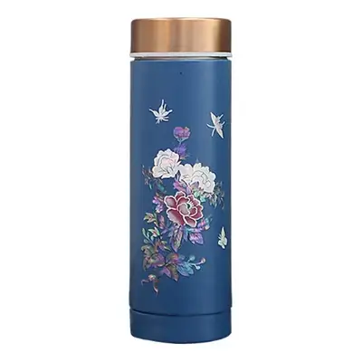 Mother-of-Pearl Tumbler - Peony Blue