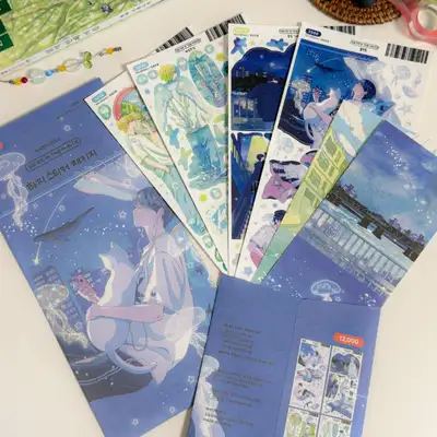 【企划】夏至贴纸套装（封贴纸4张+套装特典）