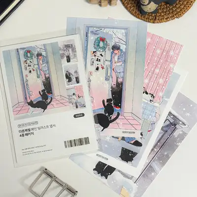 [明信片套装] 四季插画明信片套装