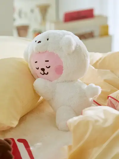 BT21 COOKY BABY Fluffy Lying Plush Doll