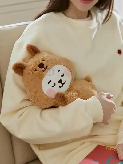 BT21 RJ BABY Fluffy Lying Plush Doll