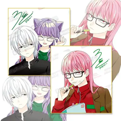 [I Hate Being Hunted by the Hero] I Hate Being Hunted by the Hero Autographed Colored Paper Set (2 Types)