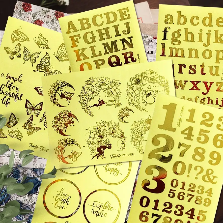 【1】トゥインクル金箔ミックスパック6種