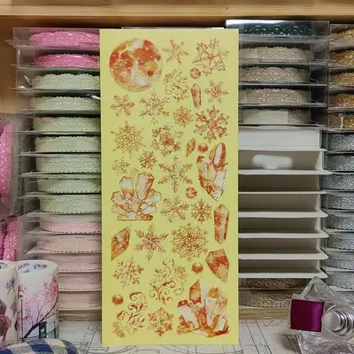 [17]雪花結晶_ゴールド