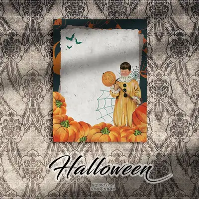 【1】ハロウィン少年 メモ帳