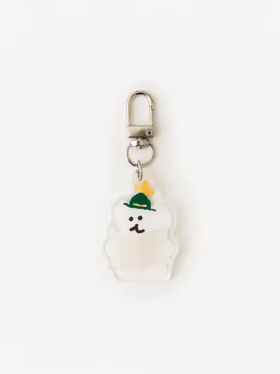 Dinothang Quokka & Bobo in the Woods Acrylic Keyring VER.5