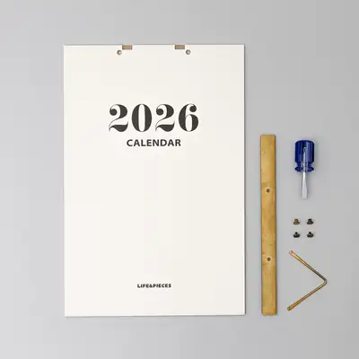 2026 ライフ&ピーシーズ ウォールカレンダー リフィル