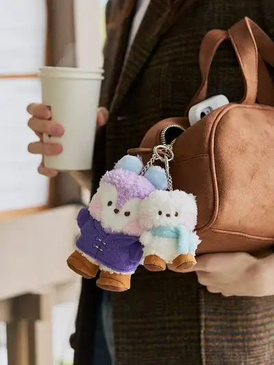 BT21 MANG Minini Boots Edition Plush Keyring